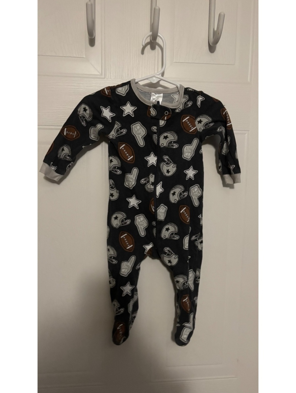 Toddler cowboys zip up